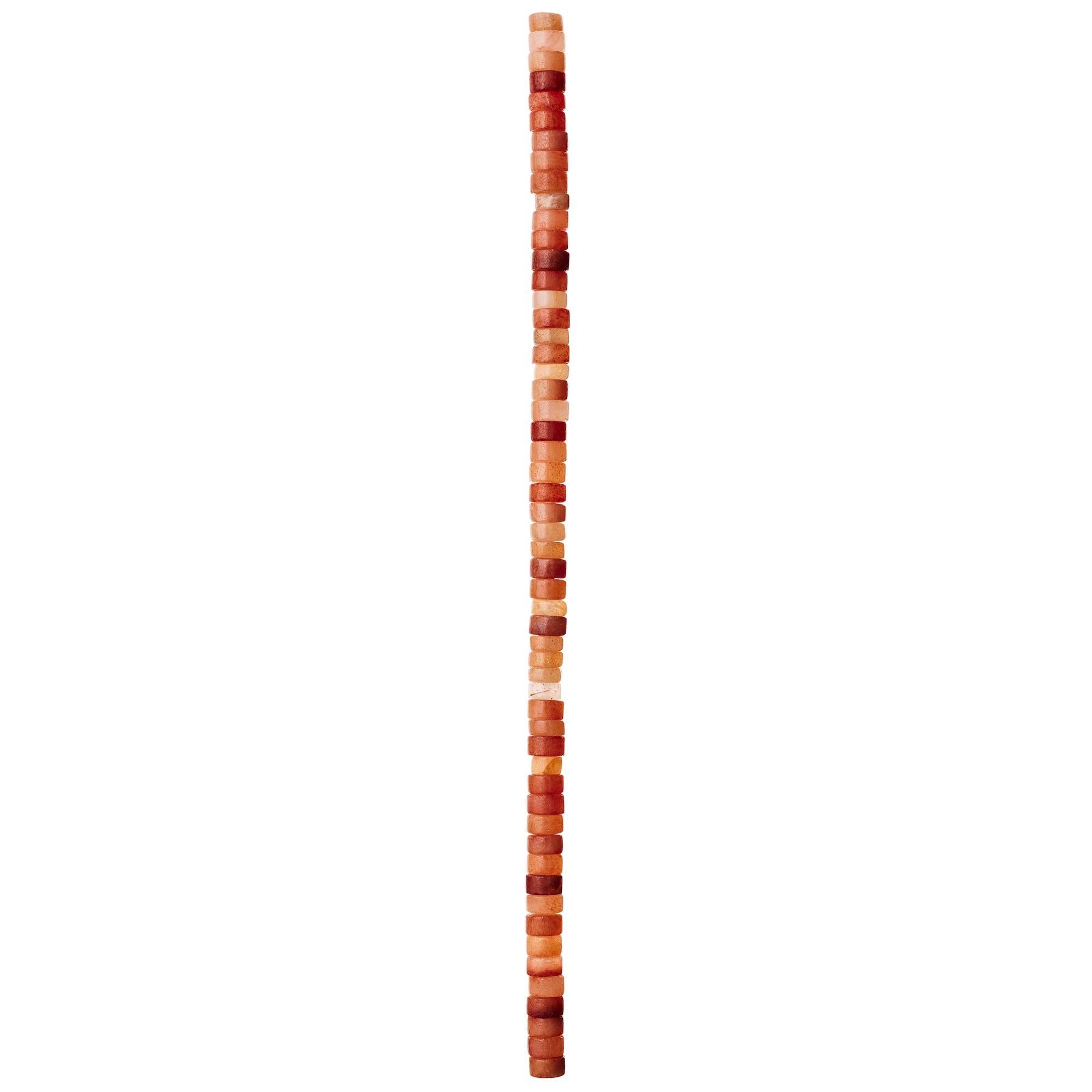 Pink Heishi Sunstone Rondelle Beads, 6mm by Bead Landing™